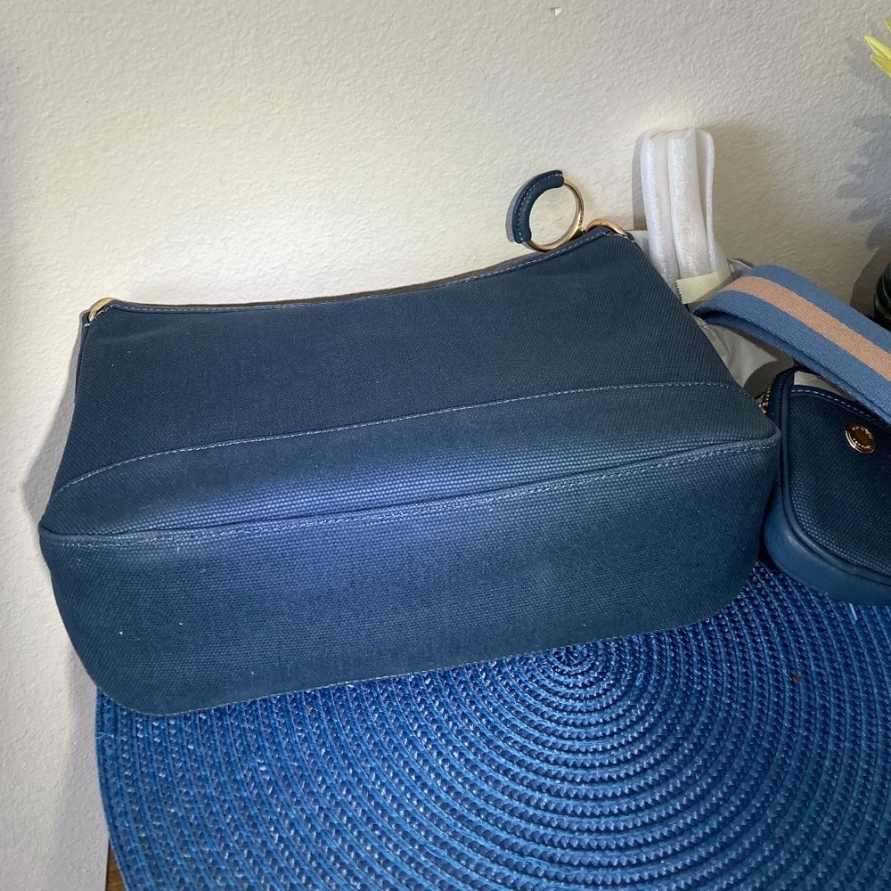 $ SOLD! $COACH Ellis Shoulder Bag/Canvas- W/ Attached Coin Case-GORGEOUS & NWT!! - Picture 7 of 7